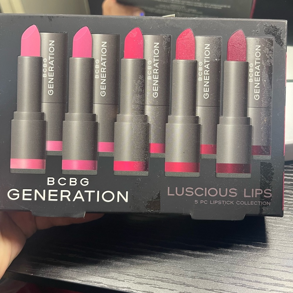 BCBGeneration Luscious Lips Lipstick Set - Bold Pink and Red